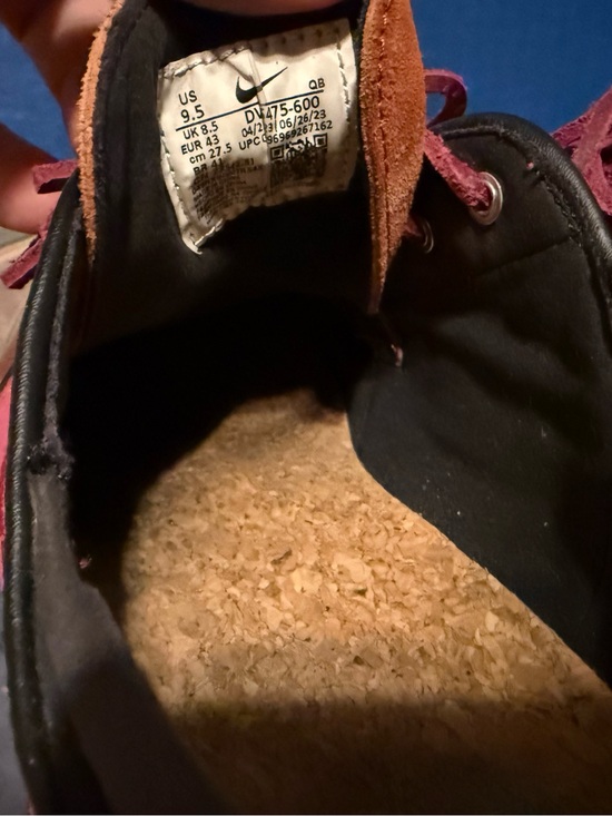 9.5 Nike SB Janoski Red Pink Cork Skate Shoes main image 5